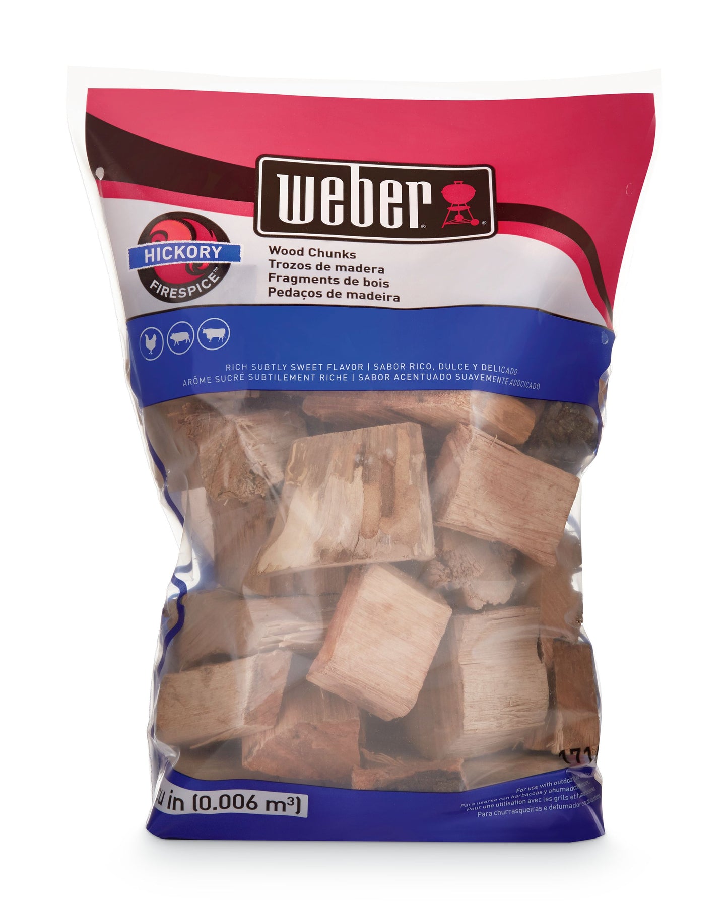 Weber Hickory Wood Chunks