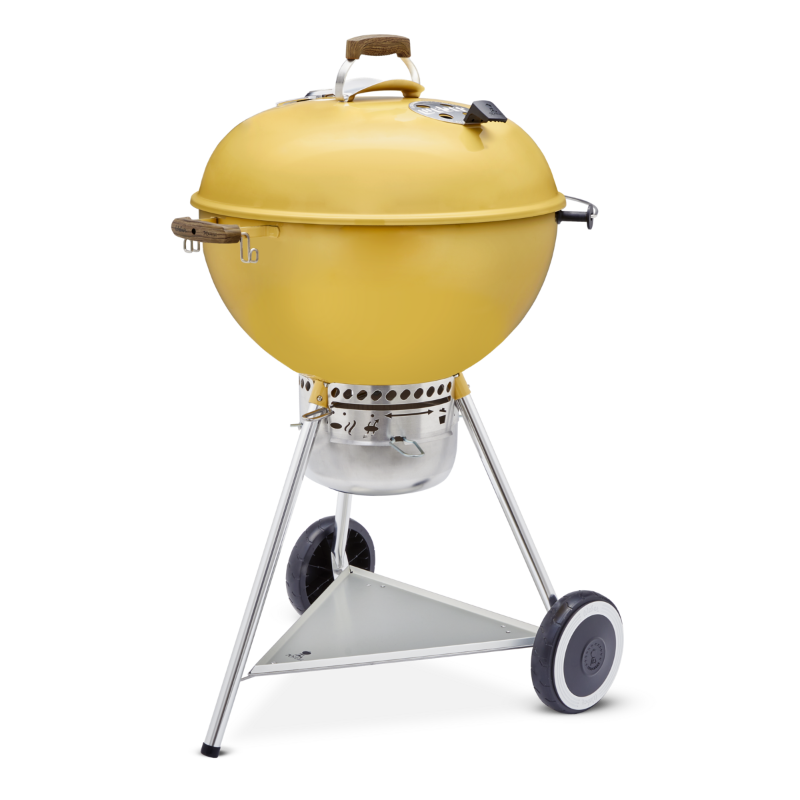 Weber 70th Anniversary Edition Kettle Charcoal BBQ 57cm - Hot Rod Yellow