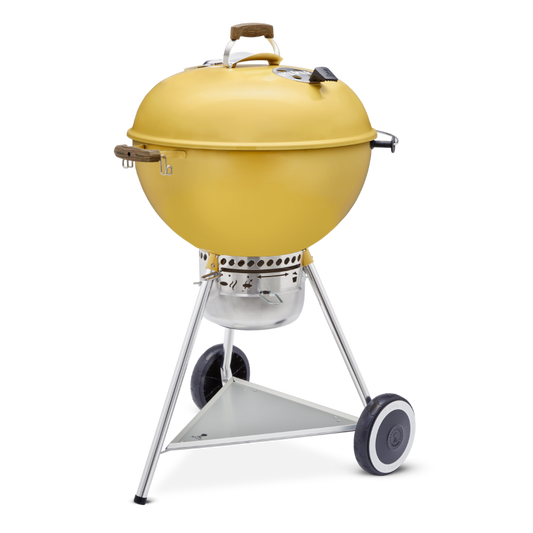 Weber 70th Anniversary Edition Kettle Charcoal BBQ 57cm - Hot Rod Yellow