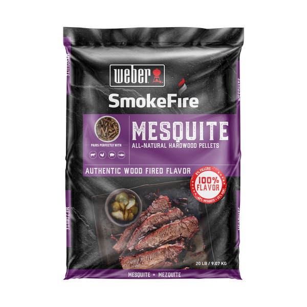 Weber Mesquite All-Natural Hardwood Pellets