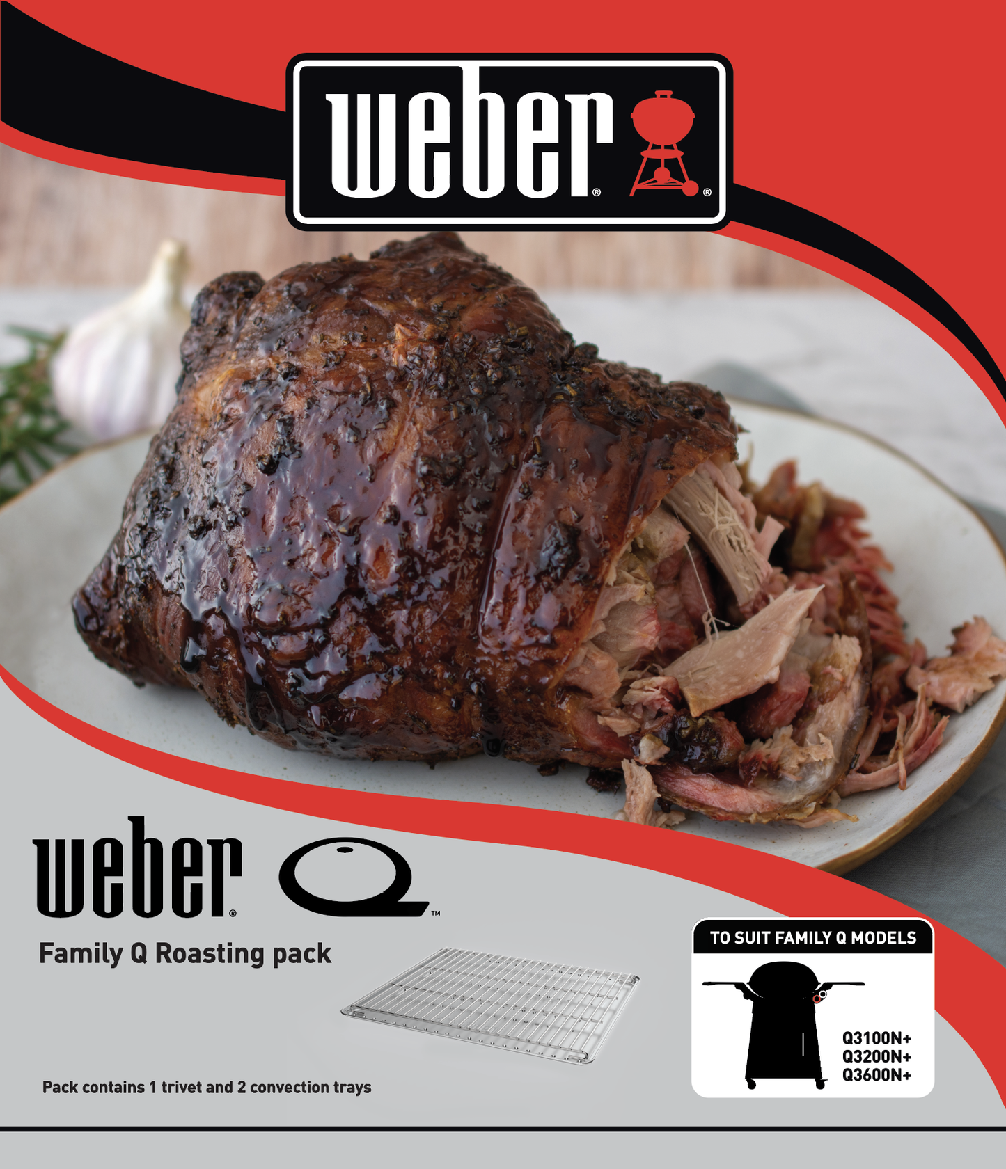 Weber Family Q Roasting Pack (Q3X00N)