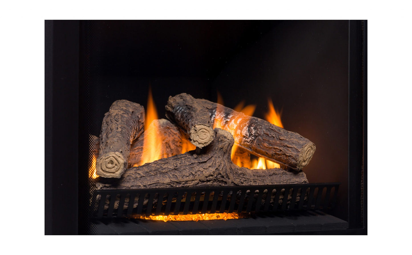 Rinnai 650 Freestanding Gas Log Fireplace
