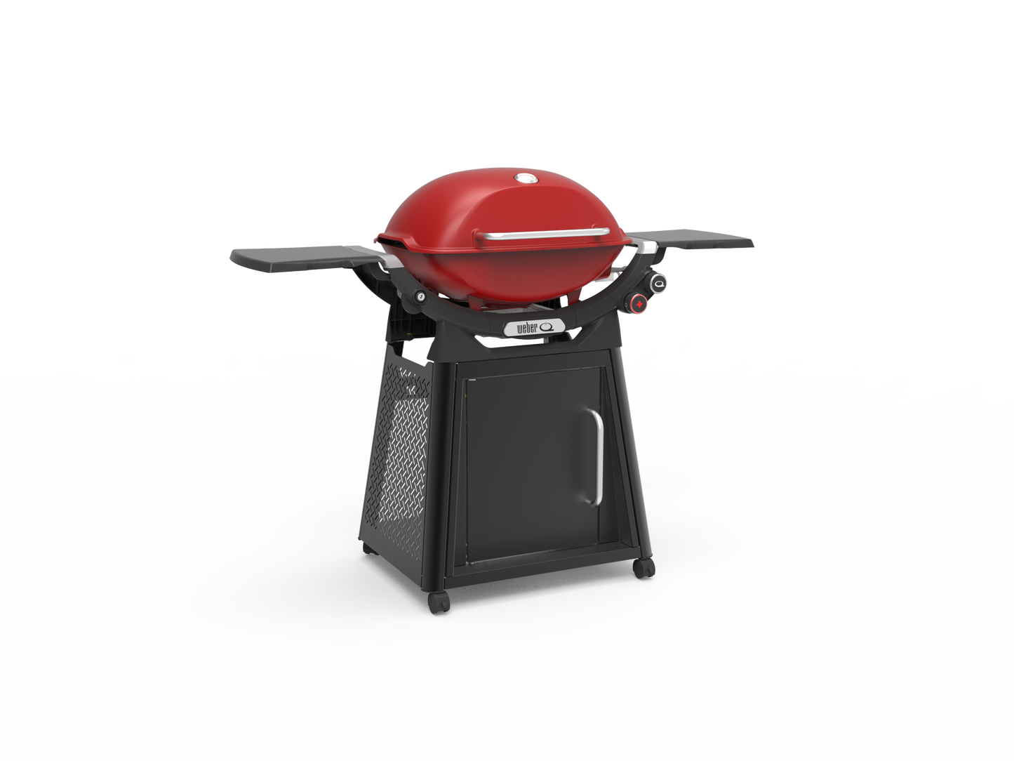 Weber Family Q+ Premium (Q3200N+) LPG Gas BBQ - Red