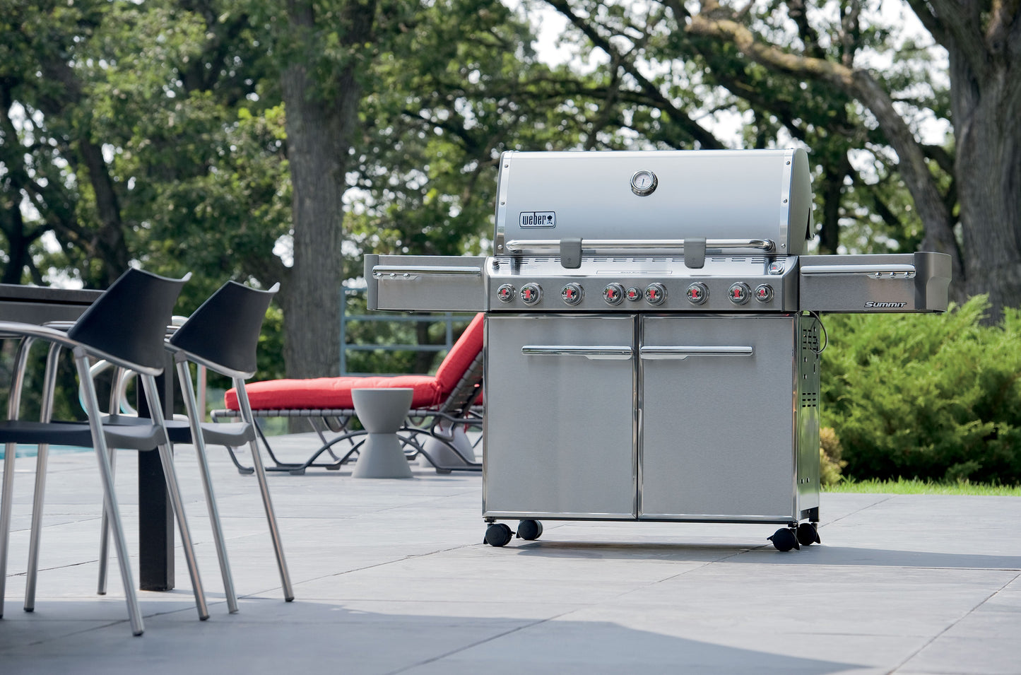 Weber Summit S-670 Natural Gas BBQ - Stainless Steel