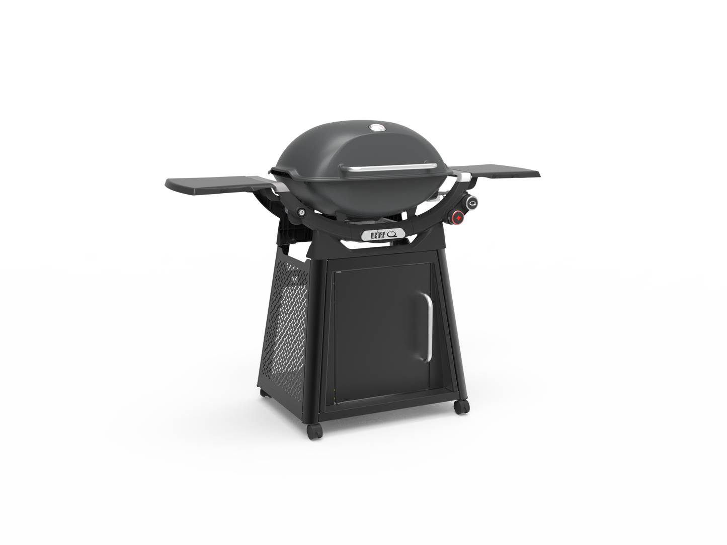 Weber Family Q+ Premium (Q3200N+) LPG Gas BBQ - Charcoal Grey
