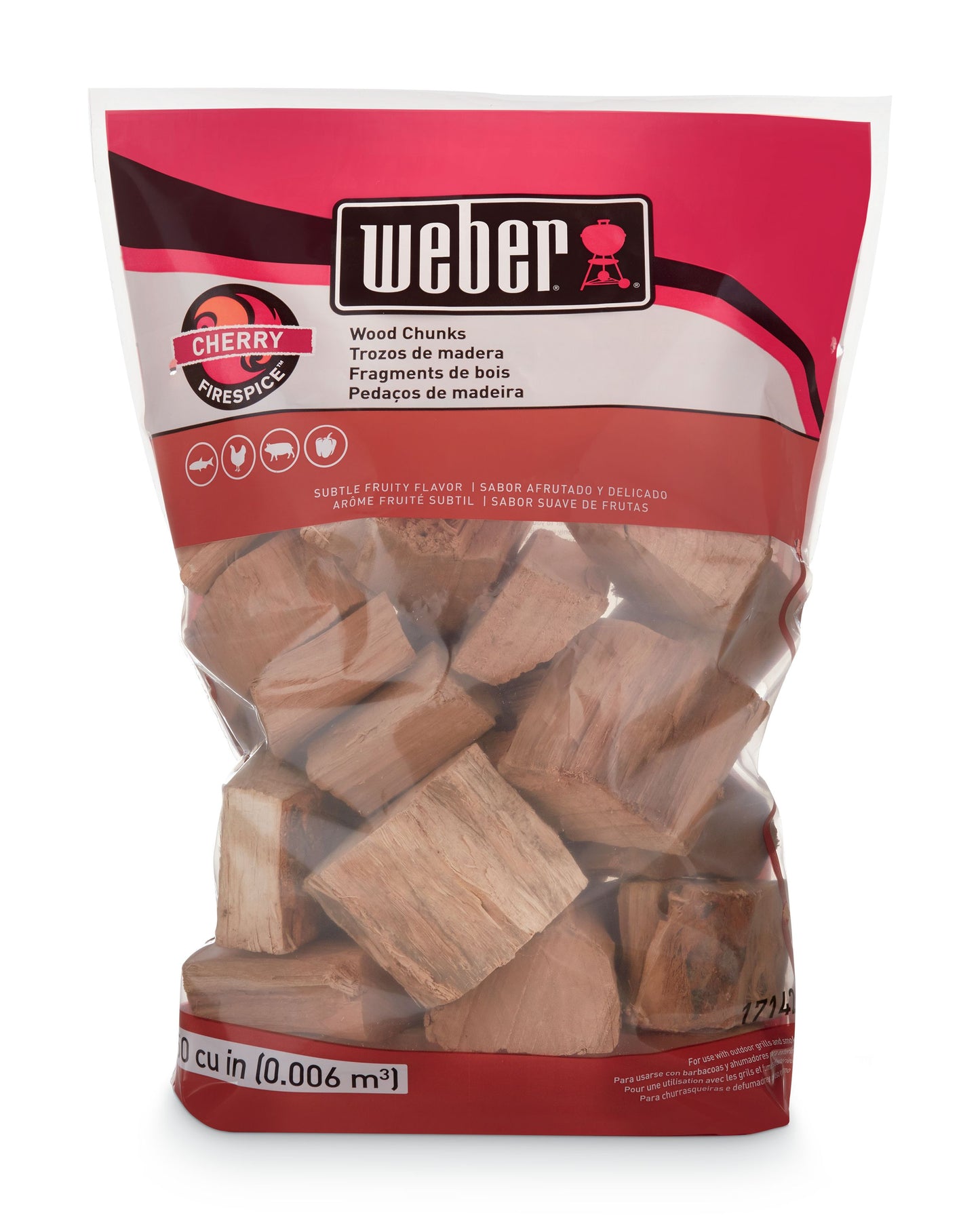 Weber Cherry Wood Chunks
