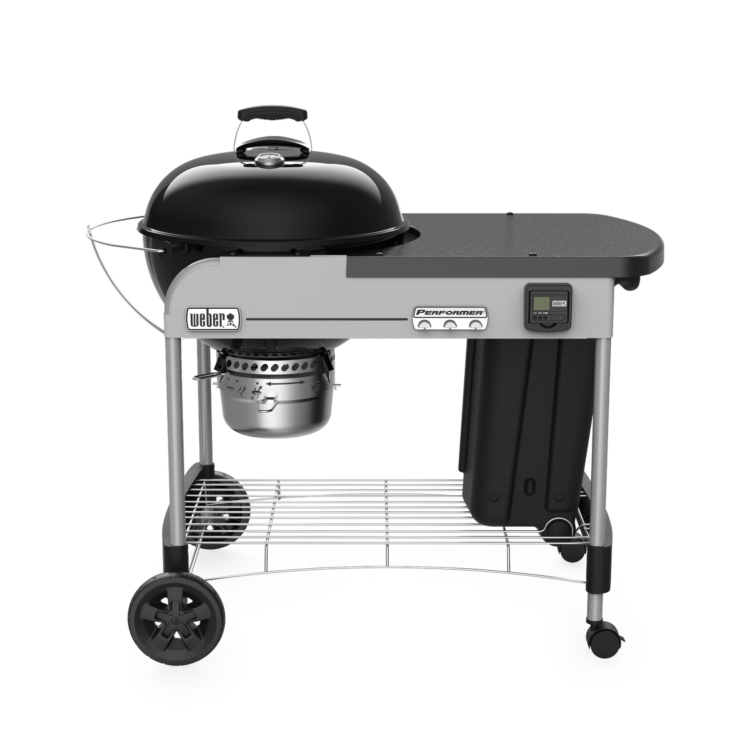 Weber Performer Premium Charcoal BBQ 57cm with Stainless Grill