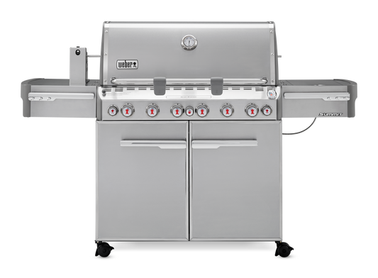 Weber Summit S-670 Natural Gas BBQ - Stainless Steel