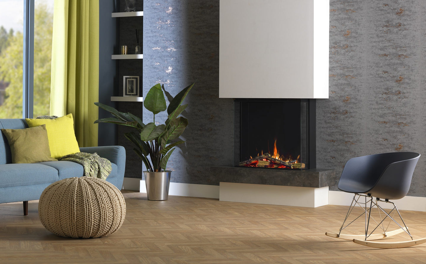 Rinnai ES750 Electric Log Fireplace