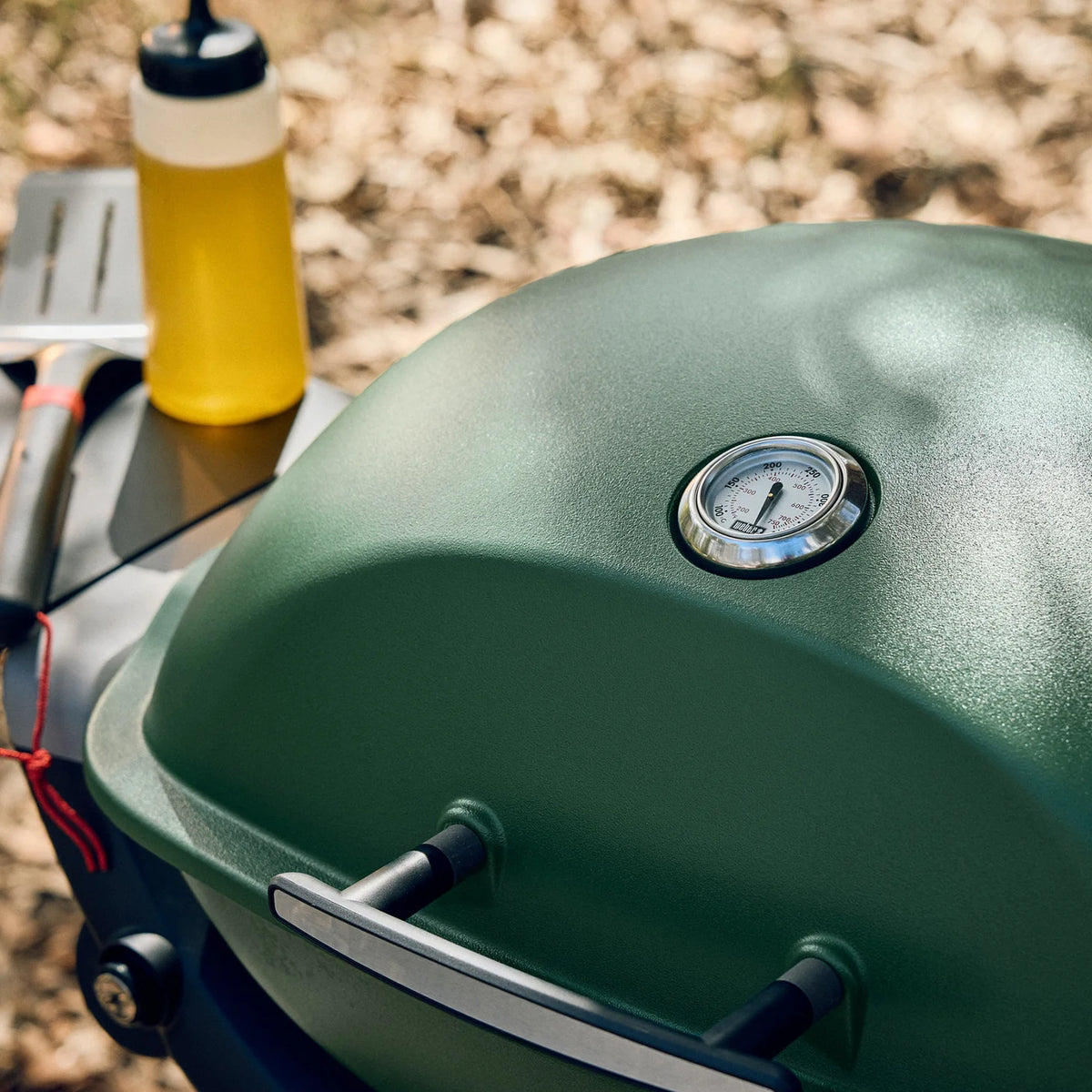 Weber® Q™+ Premium (Q2800N+) Gas Barbecue (LPG) Bushland Green (LIMITED EDITION)