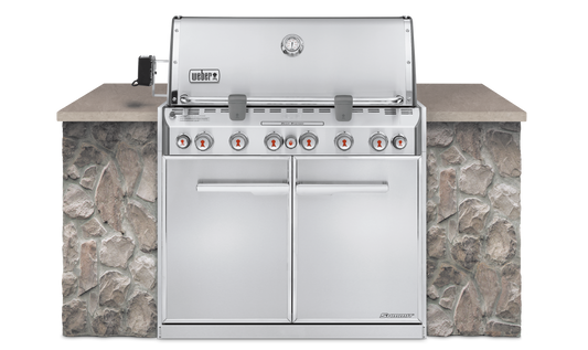 Weber Summit S-660 Built-In Natural Gas BBQ - Stainless Steel