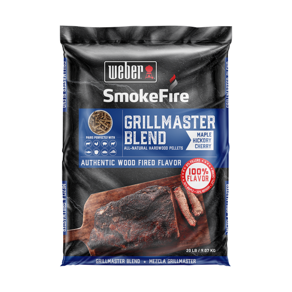 Weber GrillMaster Blend All-Natural Hardwood Pellets