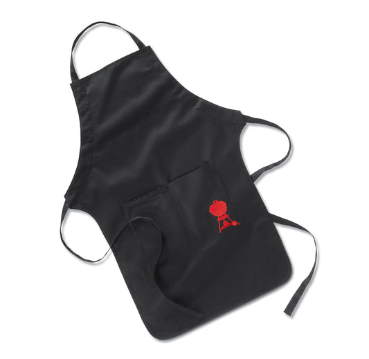 Weber Apron with Red Kettle